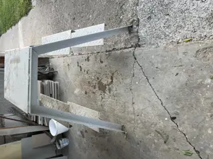 Scară metalică dublă, 2 trepte și platforma - imagine 4