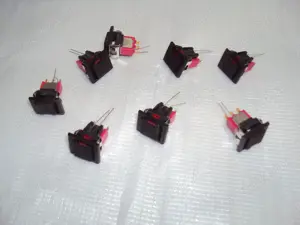 intrerupător Push fără retinere cu led