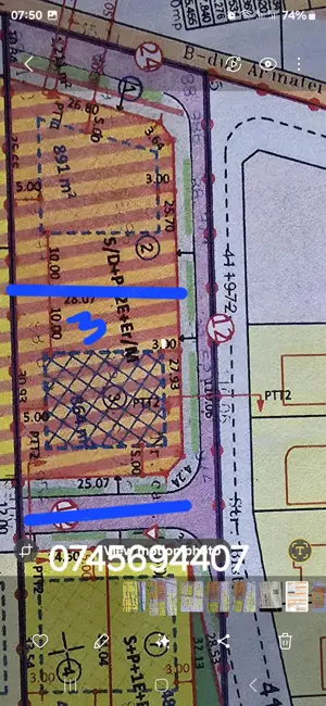 Vând teren 864 mp com. Giroc,PUZ aprobat locuință colectiva S D+P+2E+ER M