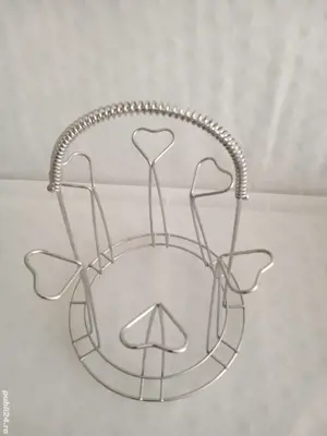 Stativ inox pentru agățat cești și cănuțe , nou