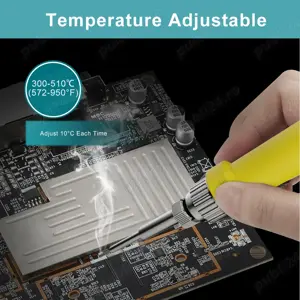 Stație de lipit fără fir pentru scule-Profesională - compatibilă cu bateriile Makita de 14.4V-18V  - imagine 4