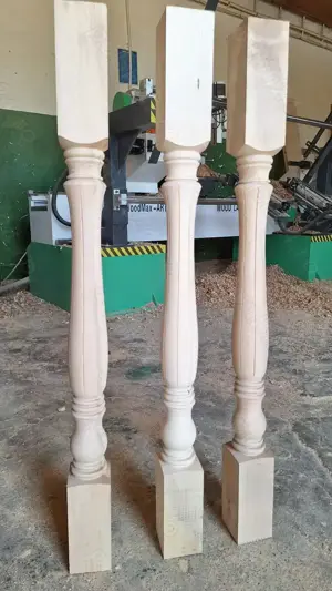 Balustri lemn pentru scări  - imagine 2