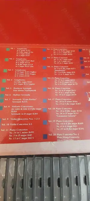 2 seturi x 40 cd Beethoven si Mozart - imagine 4