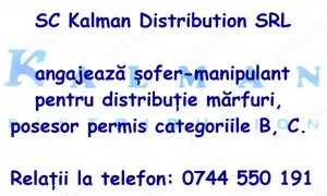 Angajam soferi distributie marfa - imagine 2
