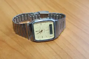 Ceas barbatesc marca de lux Hemsky, analogic si digital