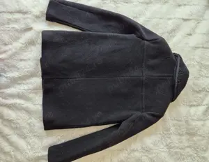 Palton baieti stofa din lana - imagine 3