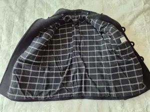 Palton baieti stofa din lana - imagine 2