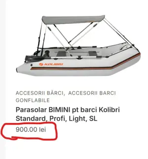 Parasolar biminitop Kolibri