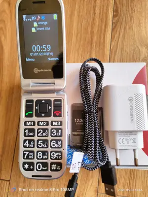 Super telefon cu clapeta,seniori,nou. - imagine 4