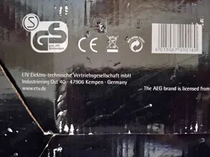 Masina curatare baie cuva cu ultrasunete AEG  Tipe USRR 5516 original Germany - imagine 5