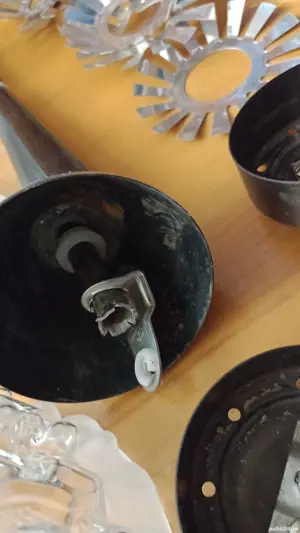 6 abajururi sticla, anii 80 - imagine 3