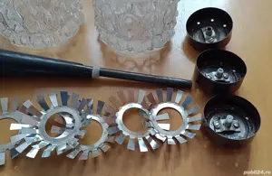 6 abajururi sticla, anii 80 - imagine 2