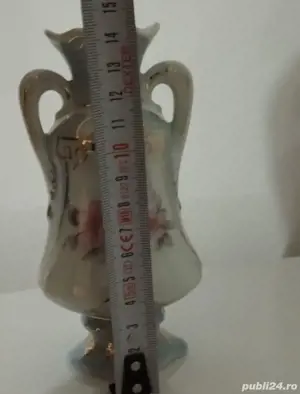 Vază din porțelan Cehoslovacia  - imagine 5
