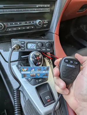 Statie Radio CB AVANTI Brava 15 Autosquelch 12V 24V * Editie 2026 * - imagine 3