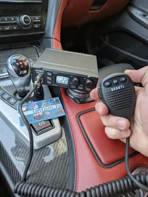 Statie Radio CB AVANTI Brava 15 Autosquelch 12V 24V * Editie 2026 * - imagine 2