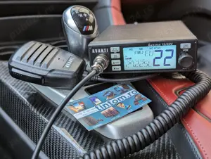 Statie Radio CB Avanti KARMA Vox 12-24V ASQ RFGain Filtre Zgomot * Versiune 2026*