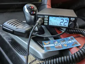 Statie Radio CB Avanti KARMA Vox 12-24V ASQ RFGain Filtre Zgomot * Versiune 2026* - imagine 2