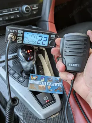 Statie Radio CB Avanti KARMA Vox 12-24V ASQ RFGain Filtre Zgomot * Versiune 2026* - imagine 3