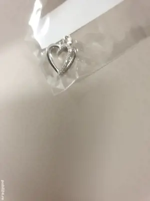 Pandantiv argint inima nou si cadou - imagine 3