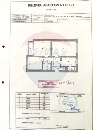 Apartament linistit cu 3 camere de vanzare in zona Brancoveanu - imagine 9