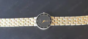 Pingard 15 rubine, swiss. Accurist quartz dama, placat aur. - imagine 4