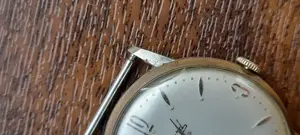 Pingard 15 rubine, swiss. Accurist quartz dama, placat aur. - imagine 2