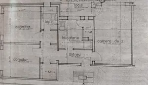 Apartament 3 camere, decomandat