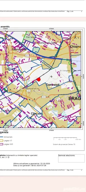 Teren intravilan de vanzare, Domnesti, Ilfov - 534 mp
