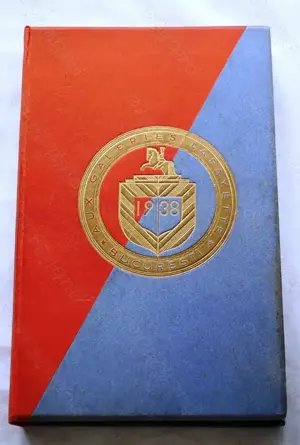 Agenda de birou de colectie Galeries Lafayette 1938