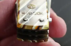 Briceag vechi sovietic cu brici si ustensile de manichiura - imagine 3