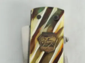 Briceag vechi sovietic cu brici si ustensile de manichiura - imagine 2