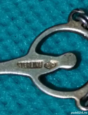 Rozariu Vatican vintage din argint  - imagine 5