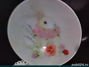 Platou sticlă francez  - imagine 4