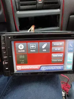 Cd Player auto 2 din Alpine ine-s900r 2din