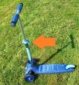 Trotineta albastra pentru copii - imagine 2