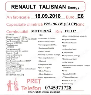 Renault talisman energy dci 130 grandtour - imagine 10