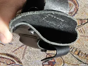 Toc pistol din piele - imagine 3