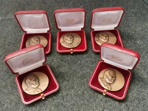 Lot 5 Medalii Comemorative la Cutie firma GRANERO - imagine 5
