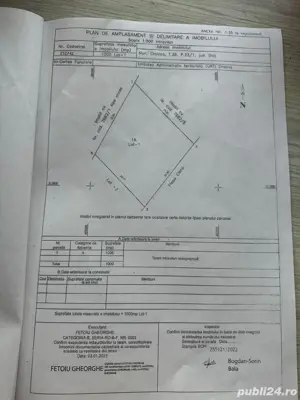 Teren str Moldova 1000 mp , Catargiu - imagine 2