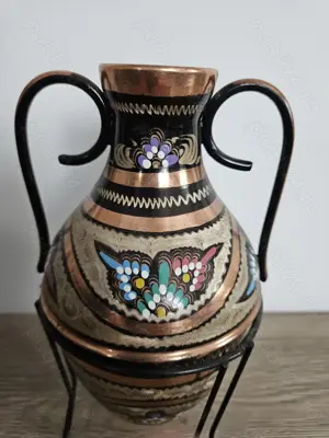 Văzâ cupru ornamentală  - imagine 2