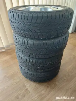 Jante Opel 4x100 R15 + Anvelope Vara Fulda  - imagine 4