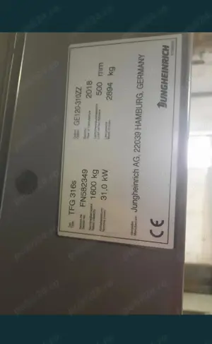 Vând motostivuitor Jungheinrich  - imagine 5