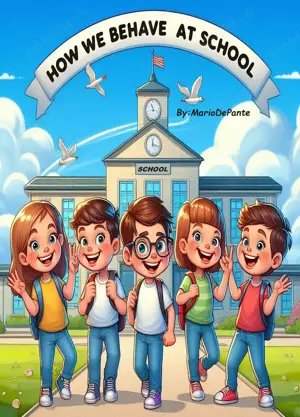  Cum ne comportăm la școală ?   Carte vesela și educativă - imagine 3