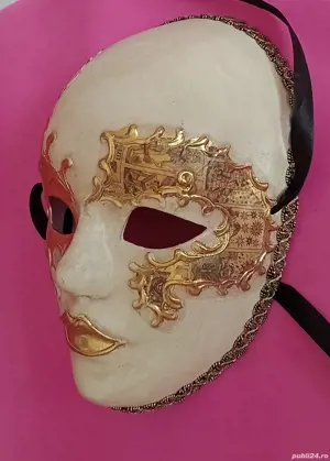 Mască venețiană, nouă, mărime universală  - imagine 4