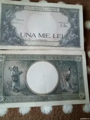 bancnote 1$  1000lei