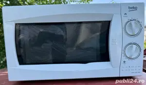 Cuptor cu microunde Beko MWC2002MW, 20 l, 700 W, Mecanic, Timer 30 min, Functie decongelare, Alb
