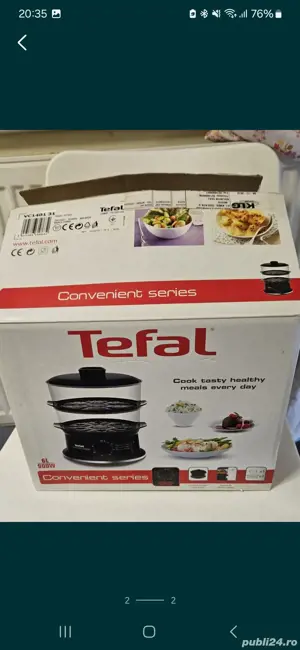 Aparat de gatit cu aburi Tefal  - imagine 1