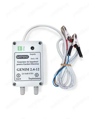 GENIM 2.4J-12Kv - Generator de impulsuri pentru garduri electrice - imagine 2