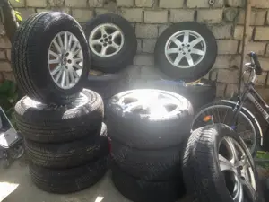 Anvelope + jante de Aluminium  - imagine 2