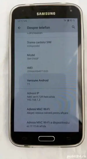 Samsung S5 G900F negru android 11 - imagine 2